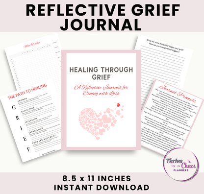 Reflection Journal for Coping with Grief