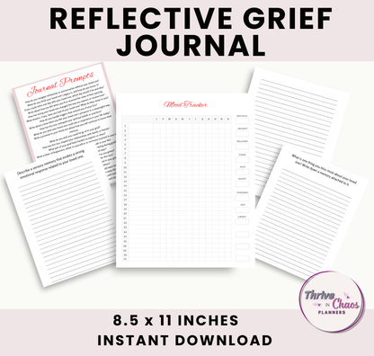 Reflection Journal for Coping with Grief